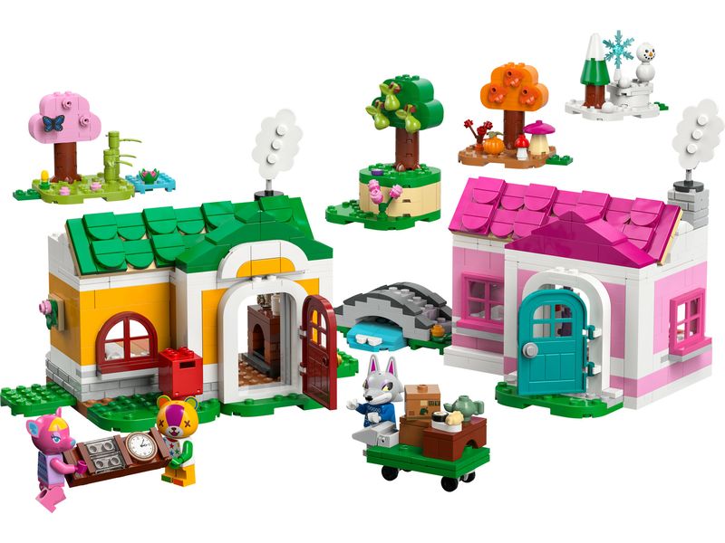 LEGO® Animal Crossing Kreative Häuser 77057 Jahreszeiten voller Spass