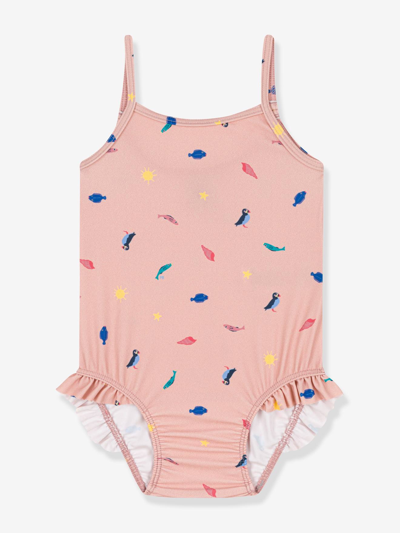 maiô rosa PETIT BATEAU