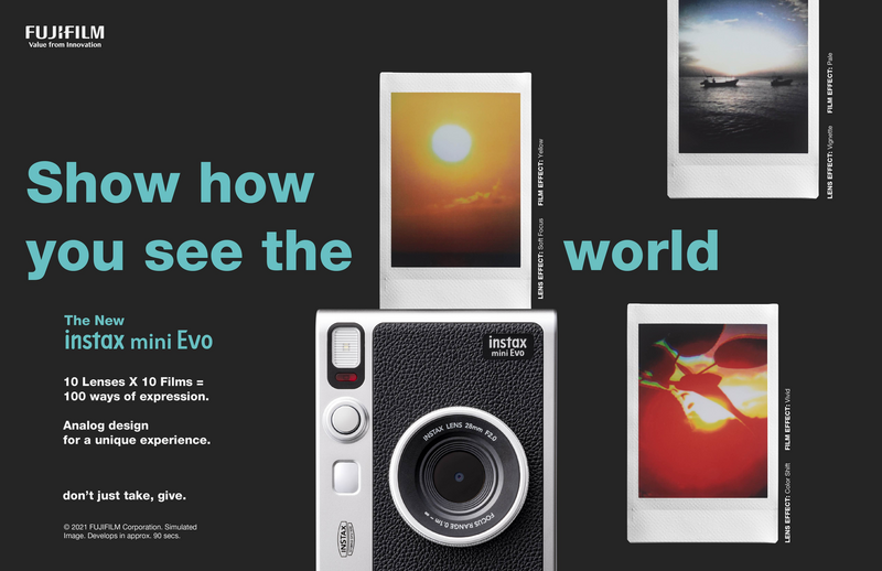 Fuji - instax mini Evo hybrid kamera