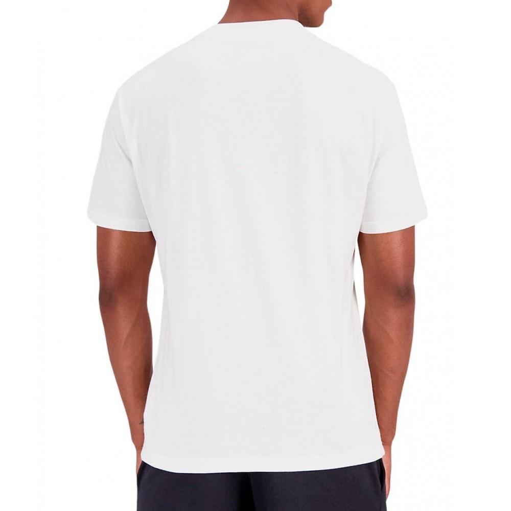 New Balance T-shirt Blanc Homme New Balance MT31541WH