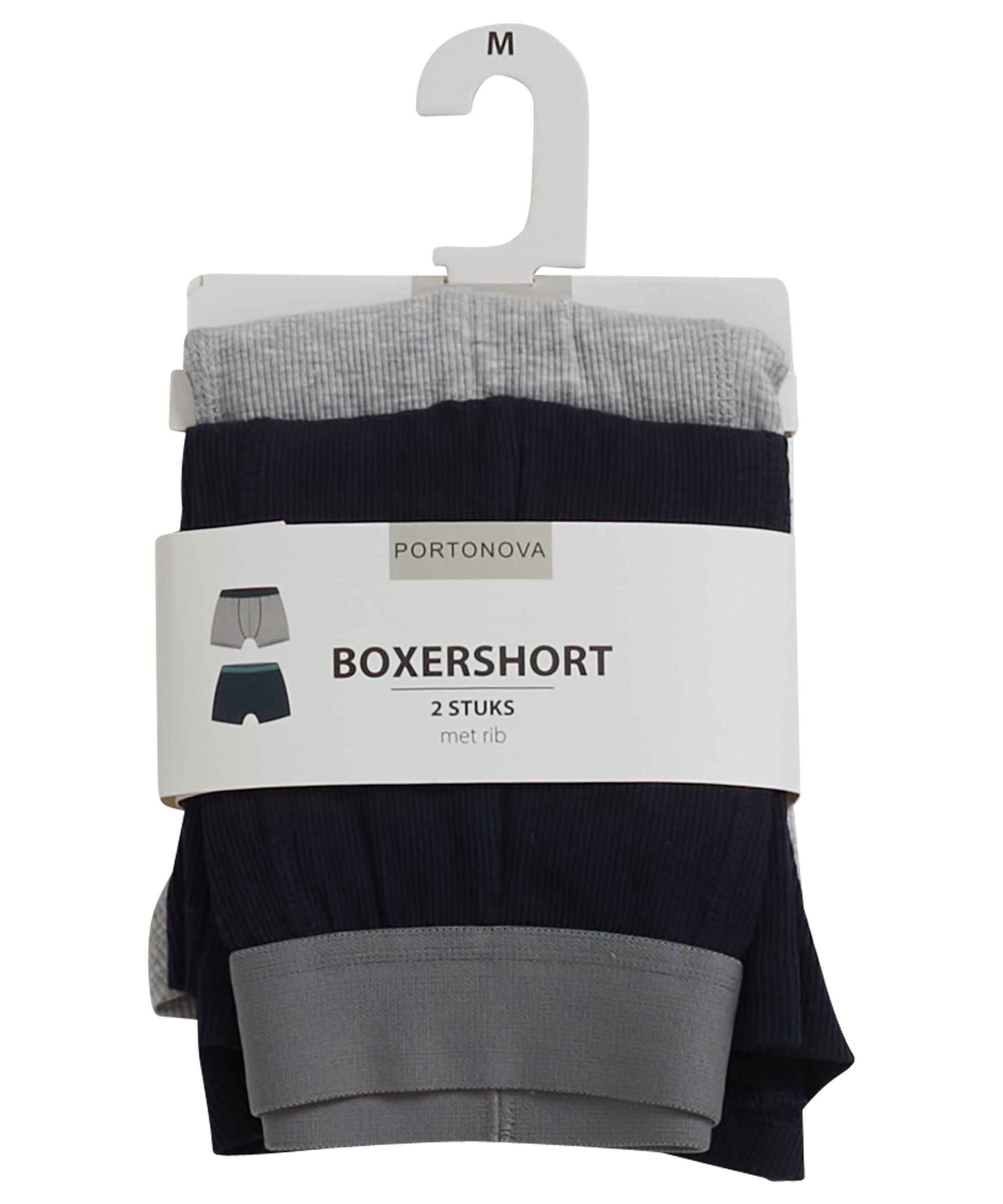2-pack boxershort rib