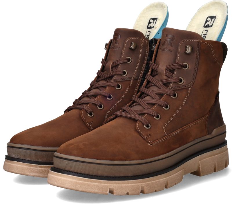 Rieker Veterboots Bruin Heren
