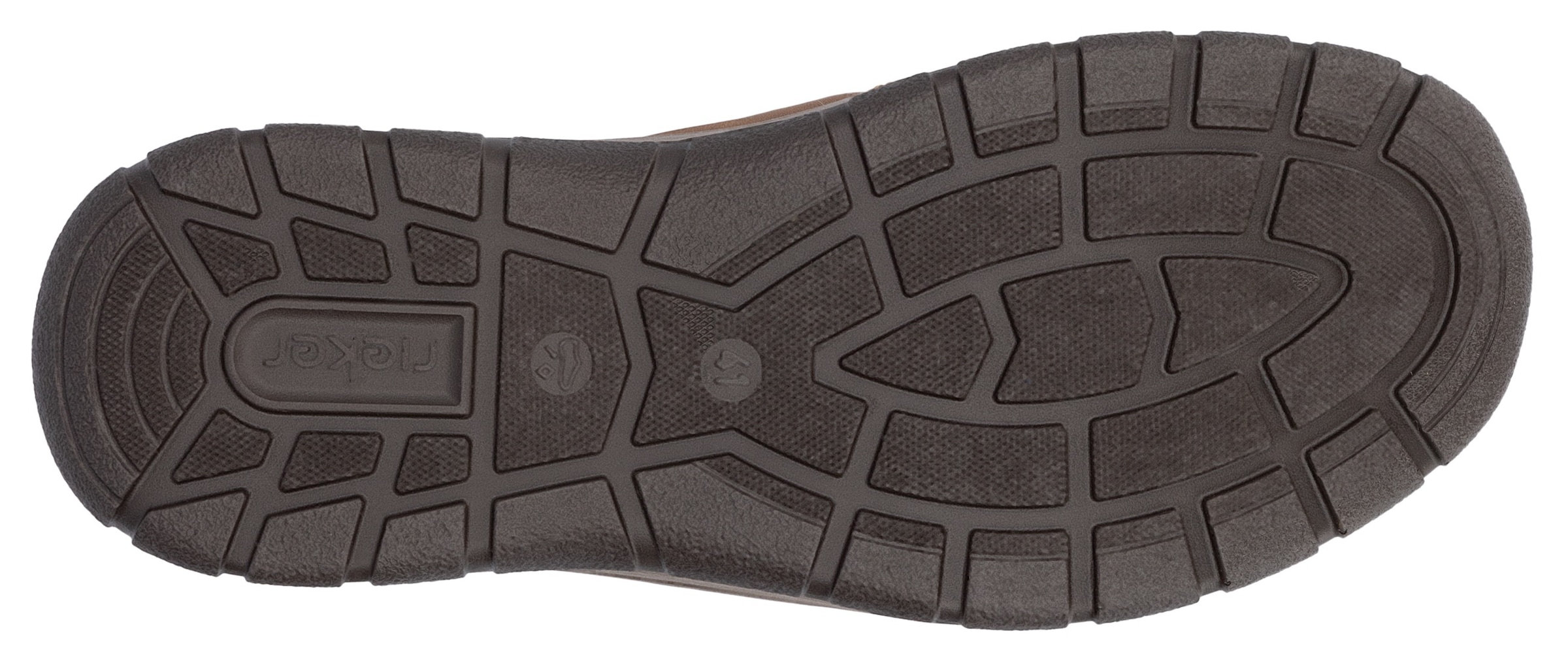Rieker Slipper  , Schlupfschuh, Halbschuh, Freizeitschuh mit gepolstertem Schaftrand