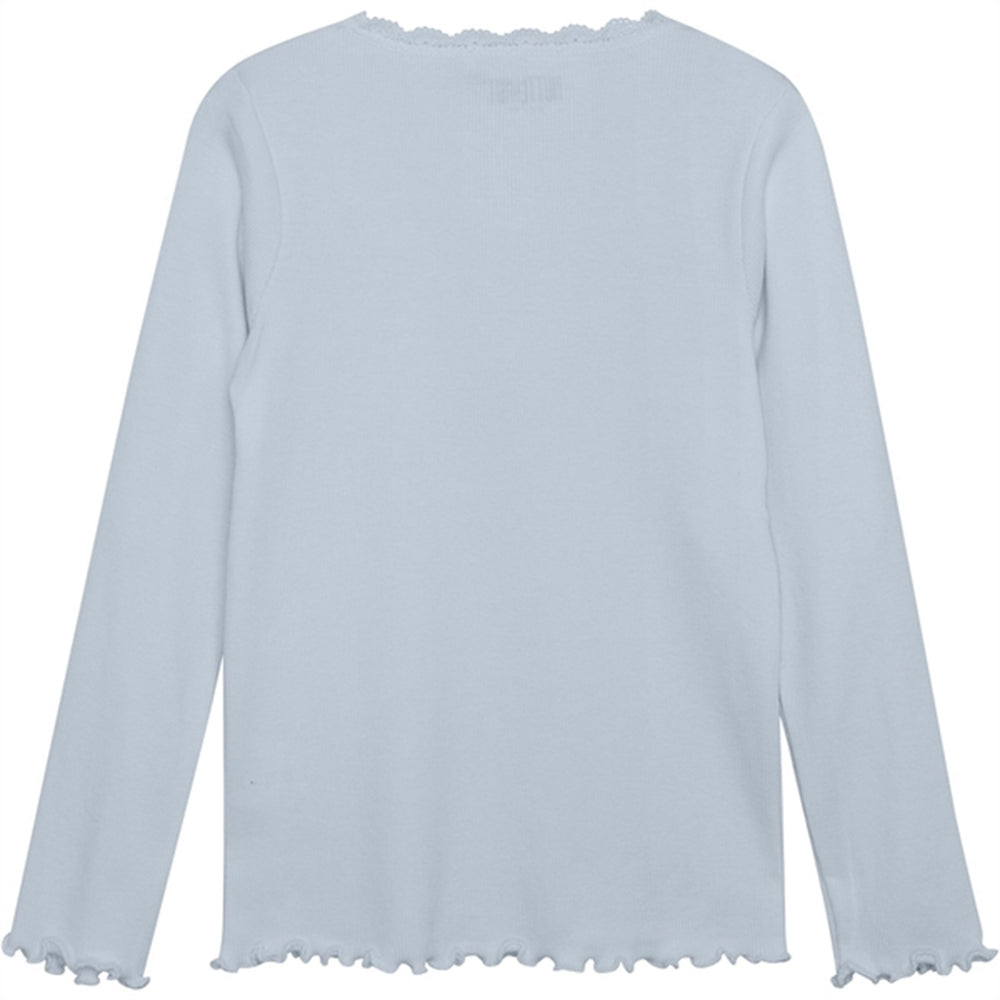 Køb Huttelihut Rib Celestial Blue Bluse | Luksusbaby