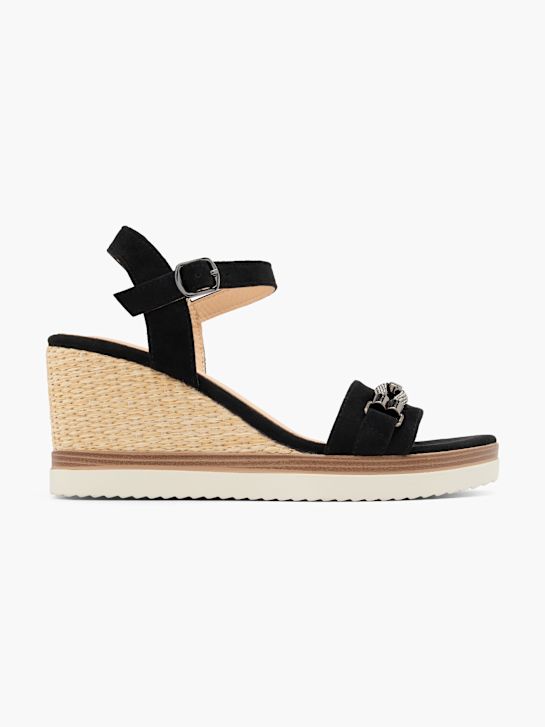 Graceland Sandalette Schwarz