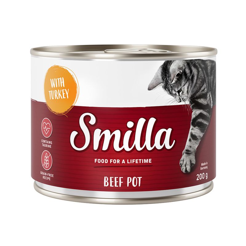 Smilla bœuf 6 x 200 g pour chat