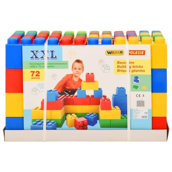 Polesie wader Byggeklosser XXL 72 stk