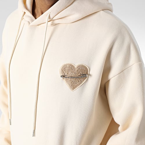 Sweat Capuche M22647 Beige