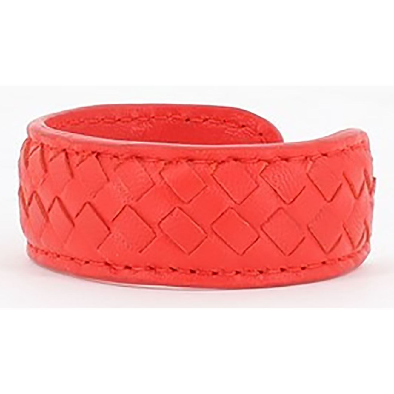 Bottega Veneta Bracelet en Cuir rouge - Neuf avec étiquette