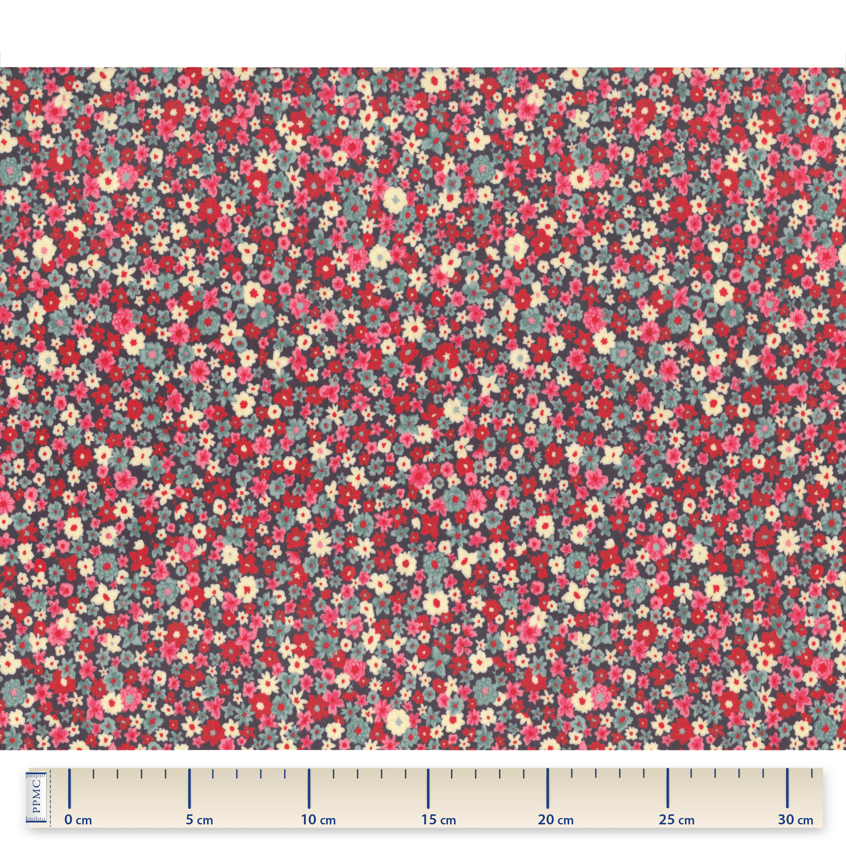 Coupon Tissu Enduit De 35Cm Tapis Rouge