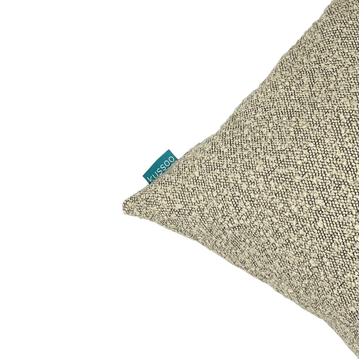 Sierkussen Bouclé beige 40x80 cm