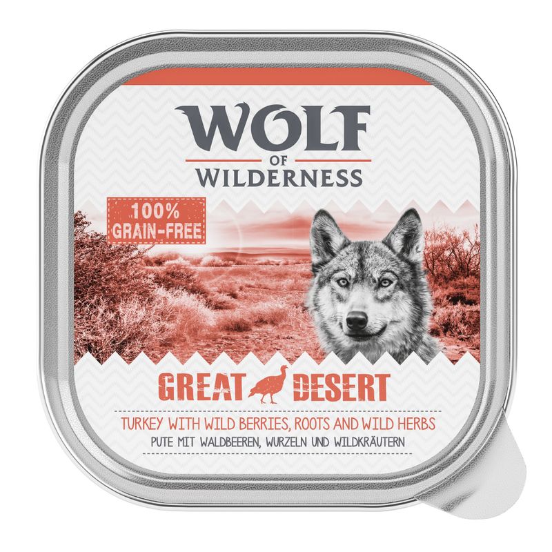 Wolf of Wilderness Adult - Single Protein 6 x 300 g