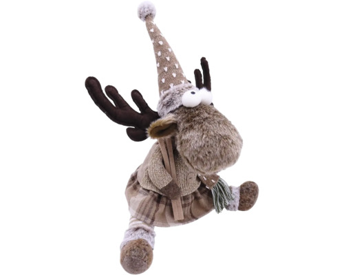 Decoratief beeldje Lafiora rendier H 42 cm
