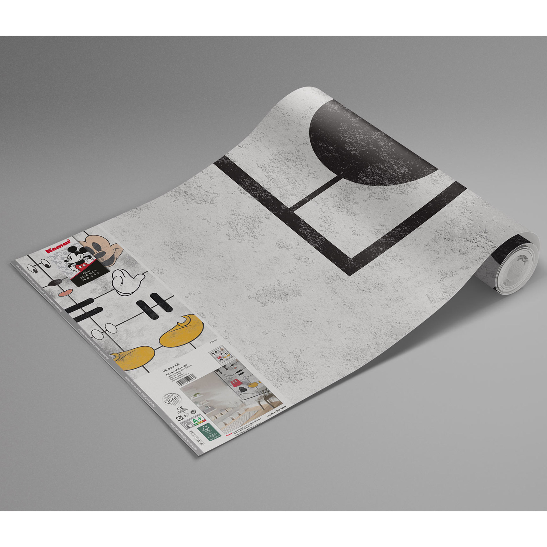 Vlies-Fototapete MICKEY KIT - bunt - 200x280 cm