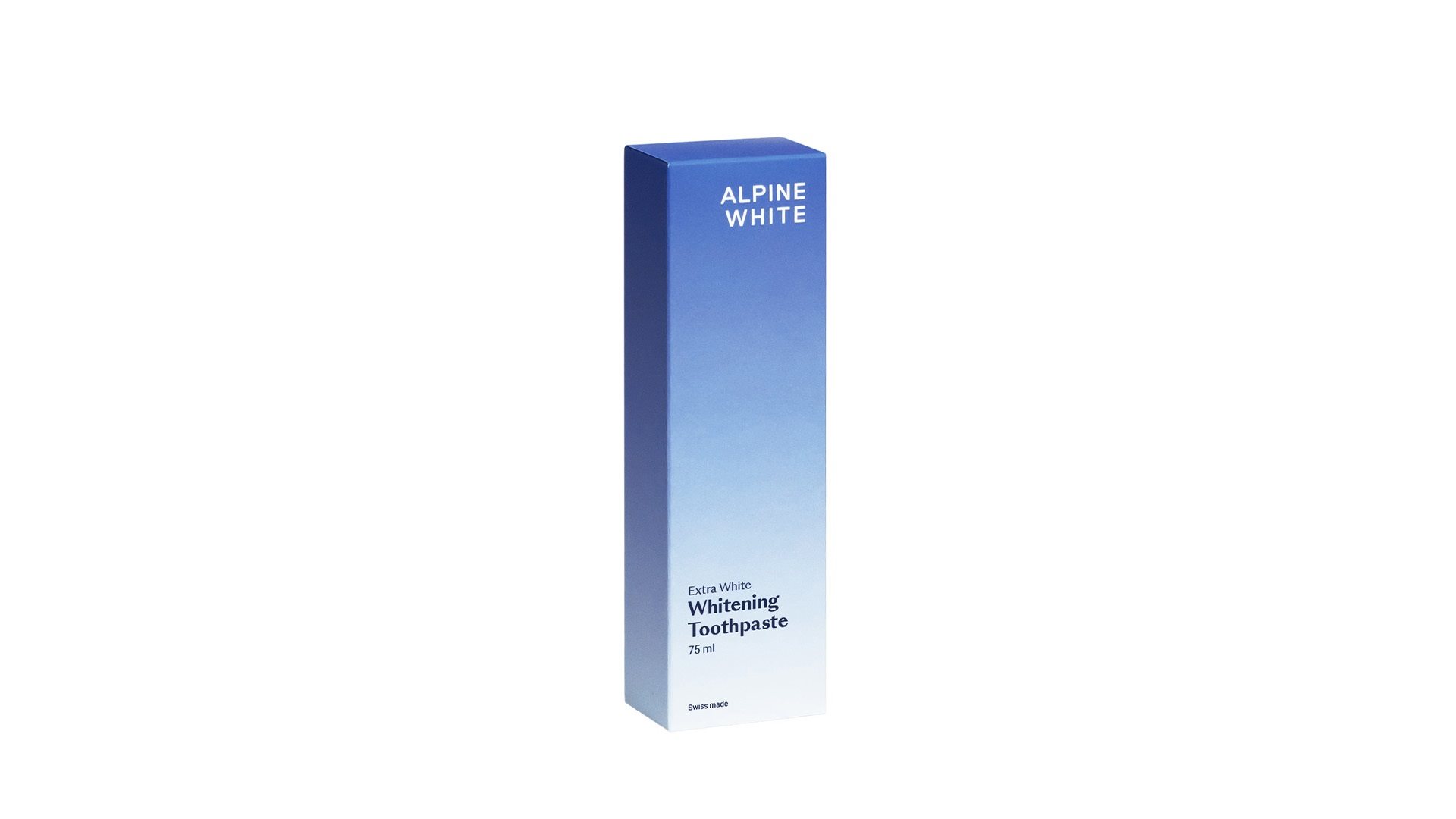 Alpine White Whitening Toothpaste Extra White Paste Tb 75 ml