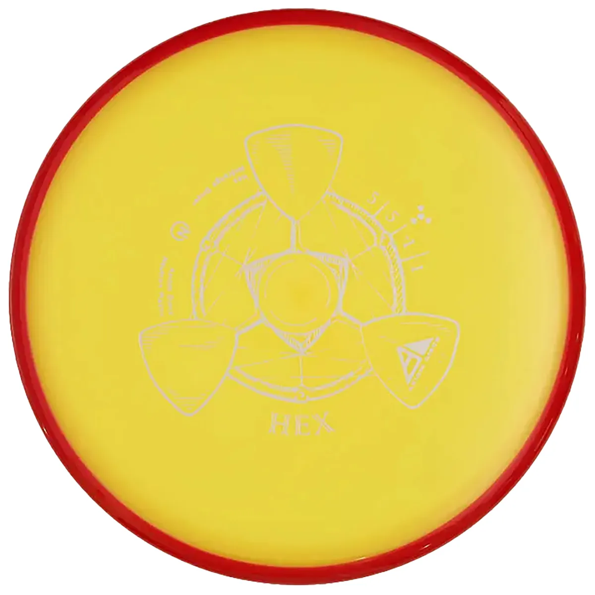 Axiom Discs Neutron Midrange Hex Yellow