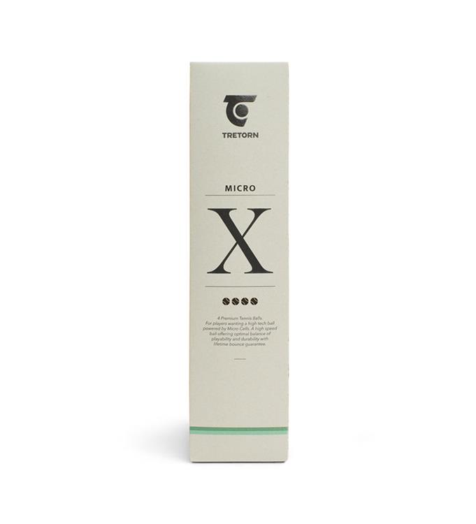 Tretorn Micro X 4 Pack Tennisballen