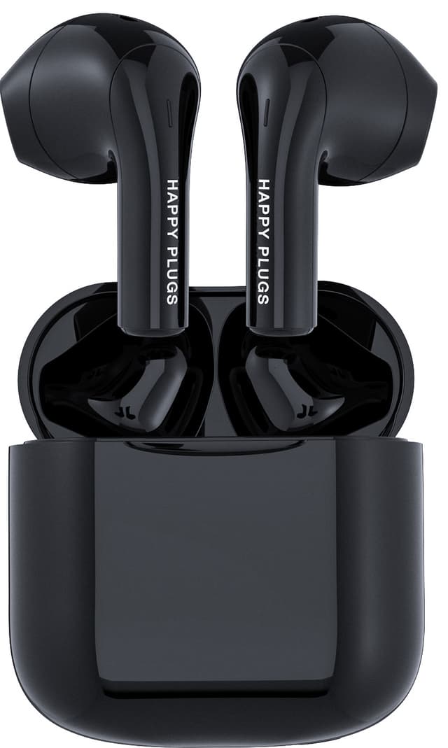 Happy Plugs Joy ægte trådløse in-ear høretelefoner (sort)