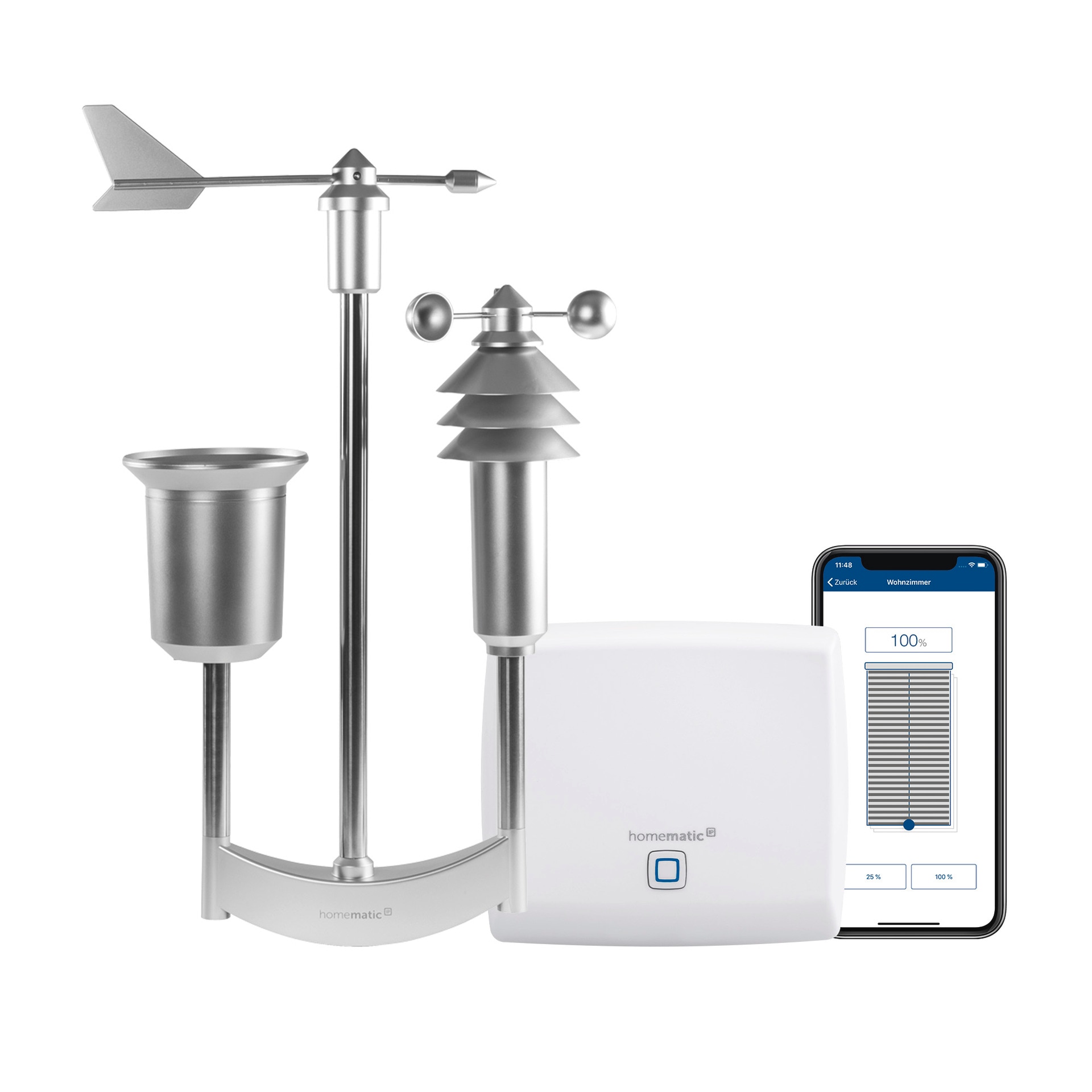 Homematic IP Wetterstation »Access Point + Wettersensor – pro« ()