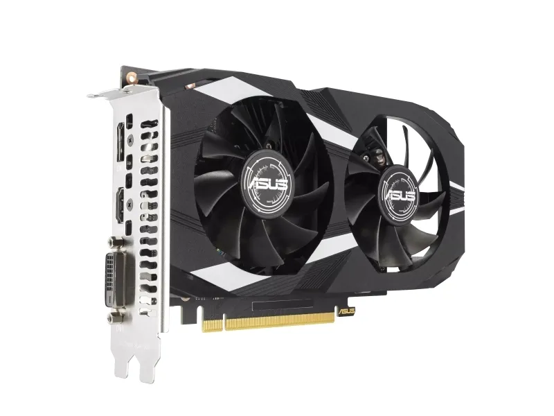 ASUS Dual GeForce RTX 3050 6GB - OC Edition - grafikkort - GF RTX 3050 - 6 GB GDDR6 - PCIe 4.0 - DVI, HDMI, DisplayPort