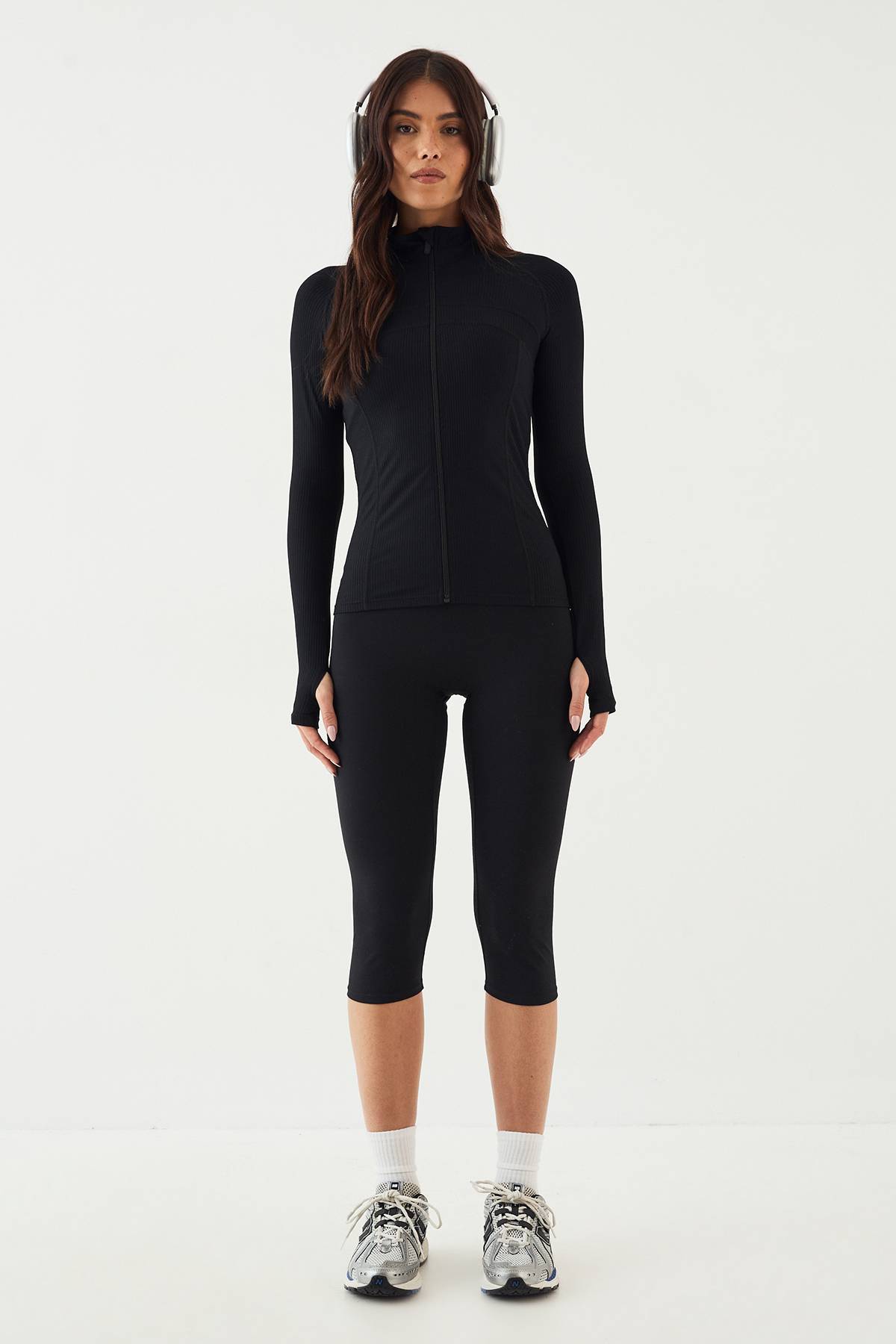Veste de Sport DSGN Studio Ultra Sculpt avec Détails de Coutures Côtelées