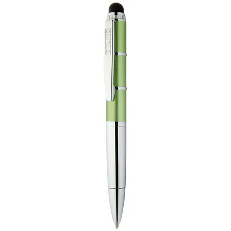 ONLINE 33657/3D Drehkugelschreiber Piccolo Stylus, metallic green