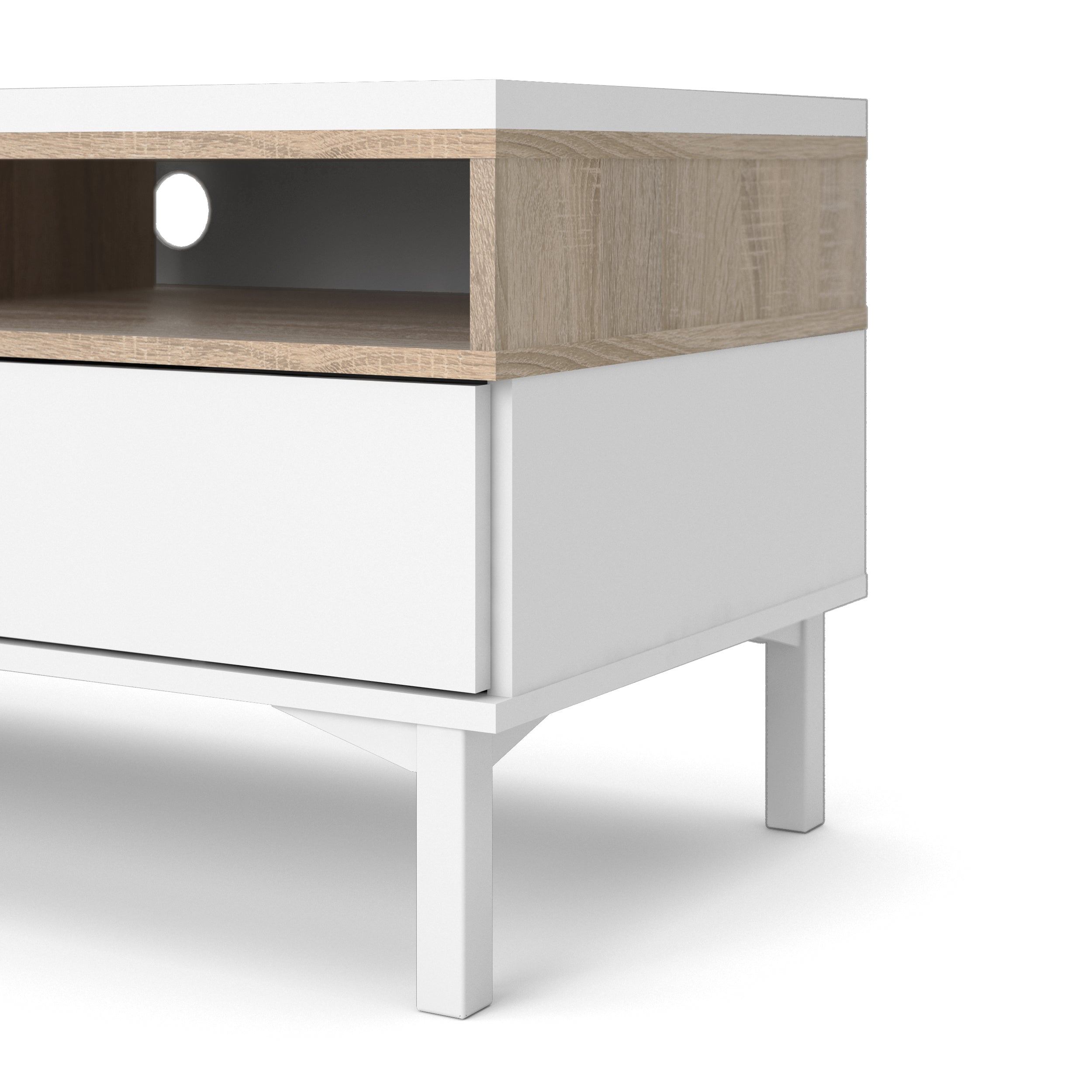 by fonQ basic Nook Tv-meubel - Wit