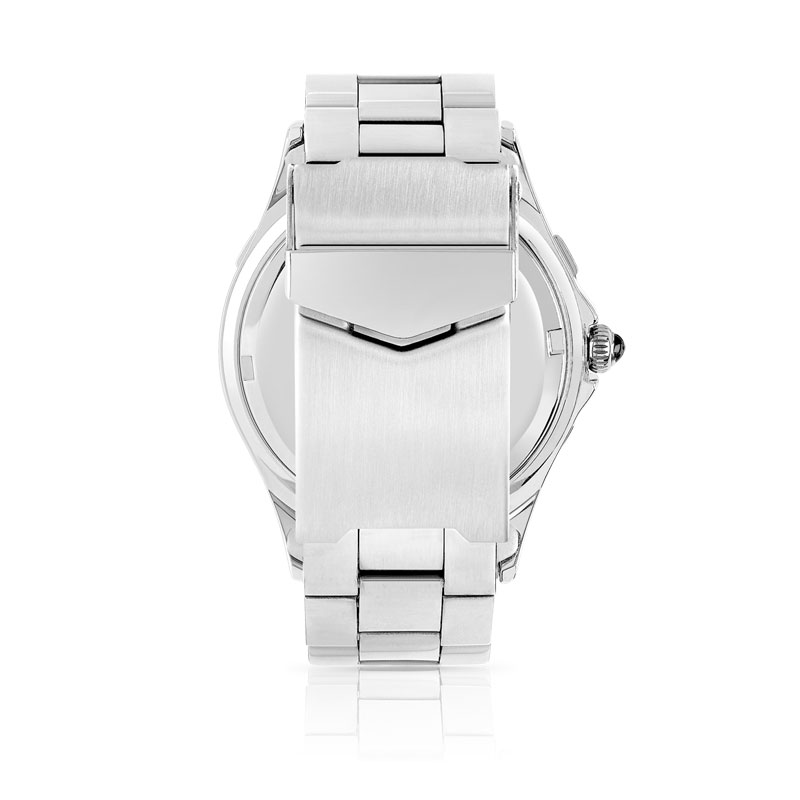 Montre femme strass bracelet acier