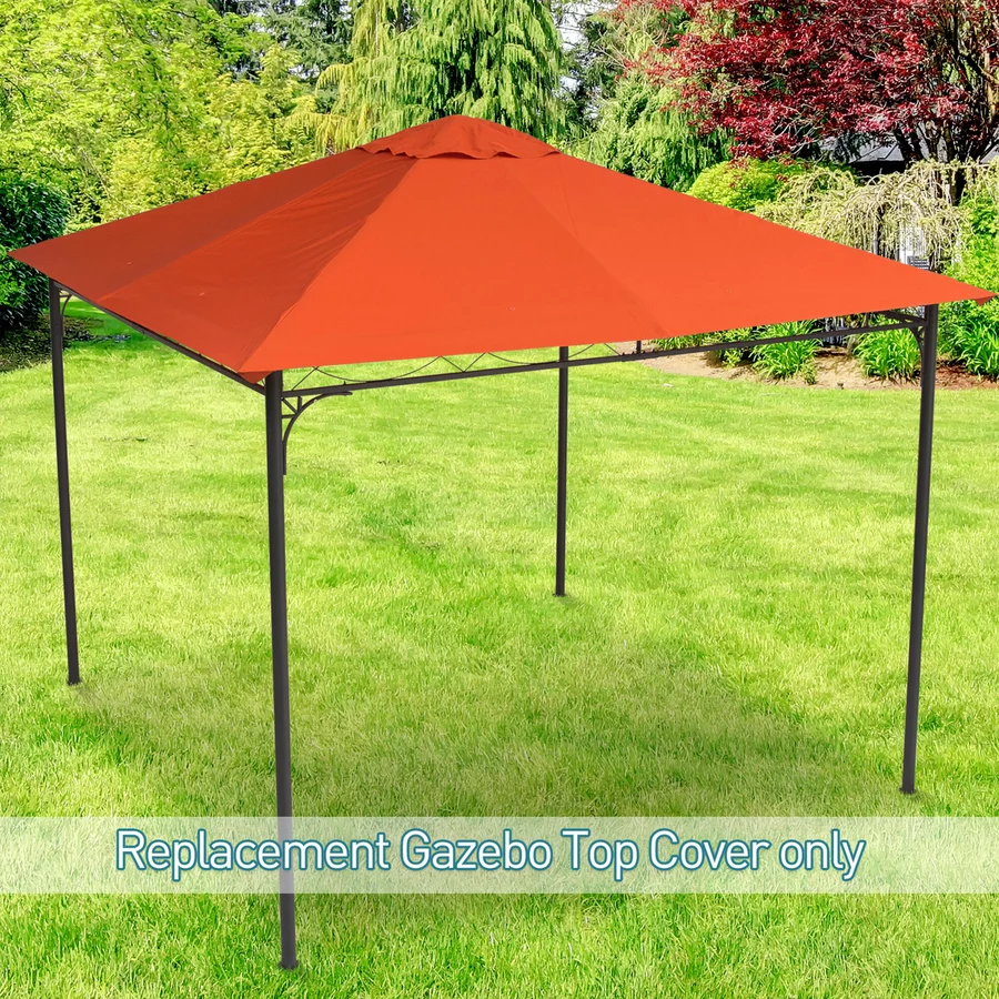 Outsunny Ersatzdach für Pavillon orange