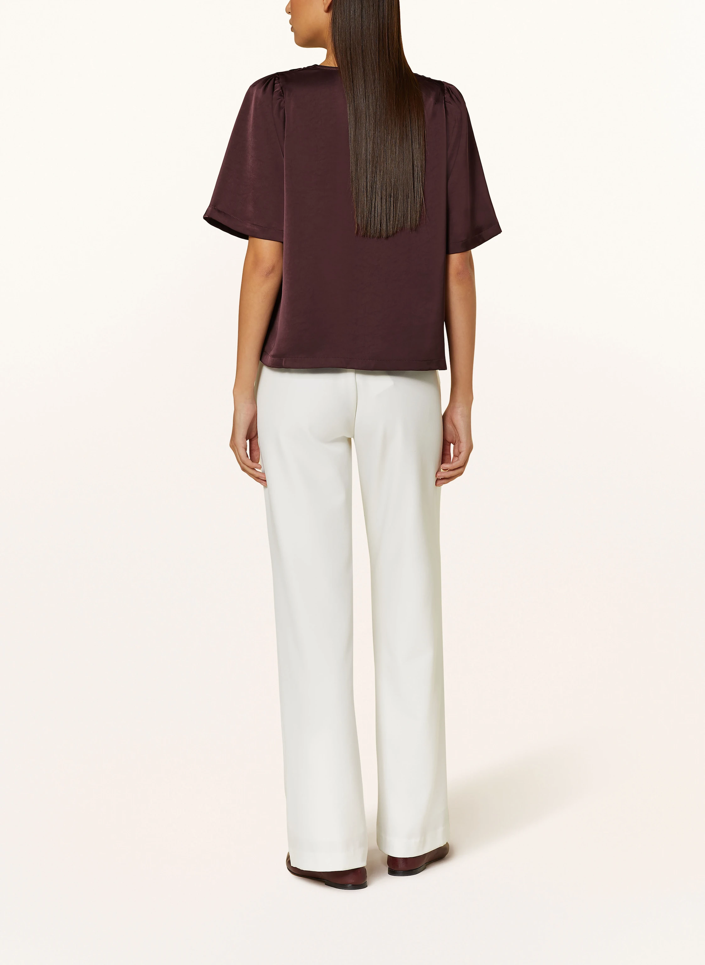 NEO NOIR Blusenshirt LARGO aus Satin