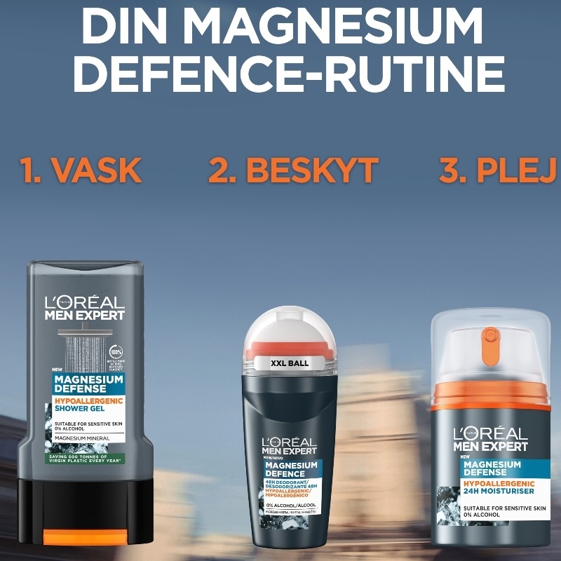 L'Oréal Paris Men Expert Magnesium Defence Roll-On Deodorant 50 ml