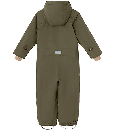 Mini A Ture Flyverdragt - Wanni Fleece - Olive Night
