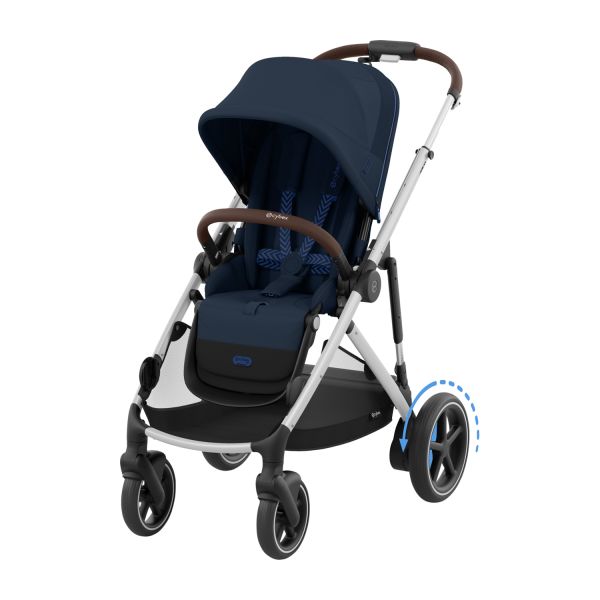 Cybex E-Gazelle S Kinderwagen 2-in-1 - Taupe - Almond Beige / Beige