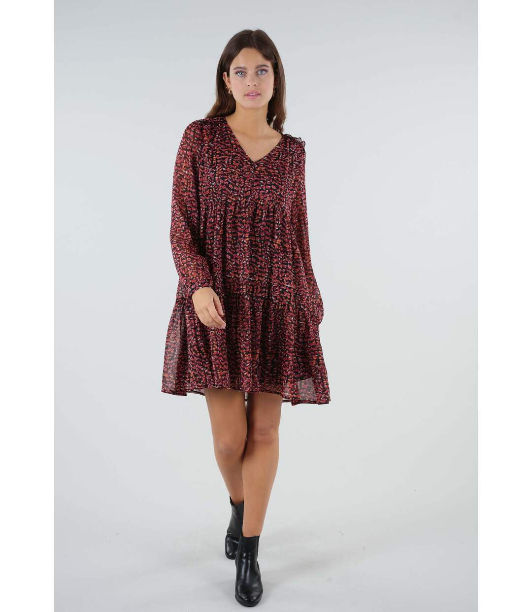 Robe imprimé animalier SOLA