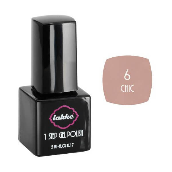 Vernis color 1-steap n°6 Chic Lakkè 5ML