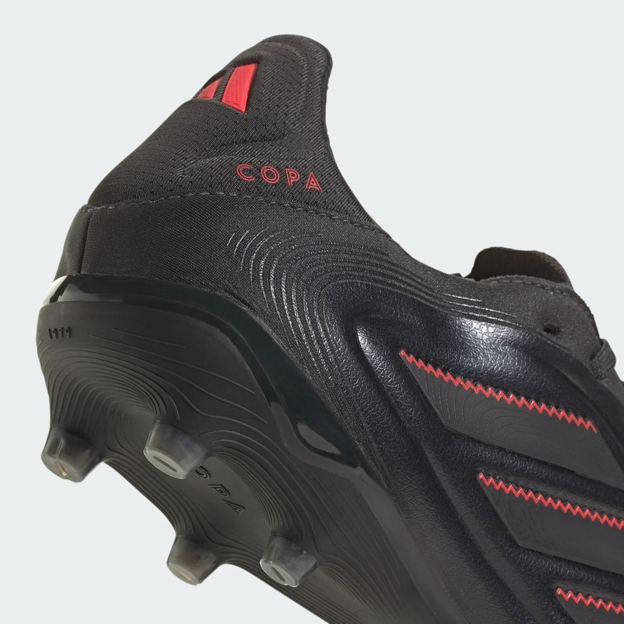 adidas Copa Pure Pro III FG Stealth Victory - Noir/Gris/Lucid Red
