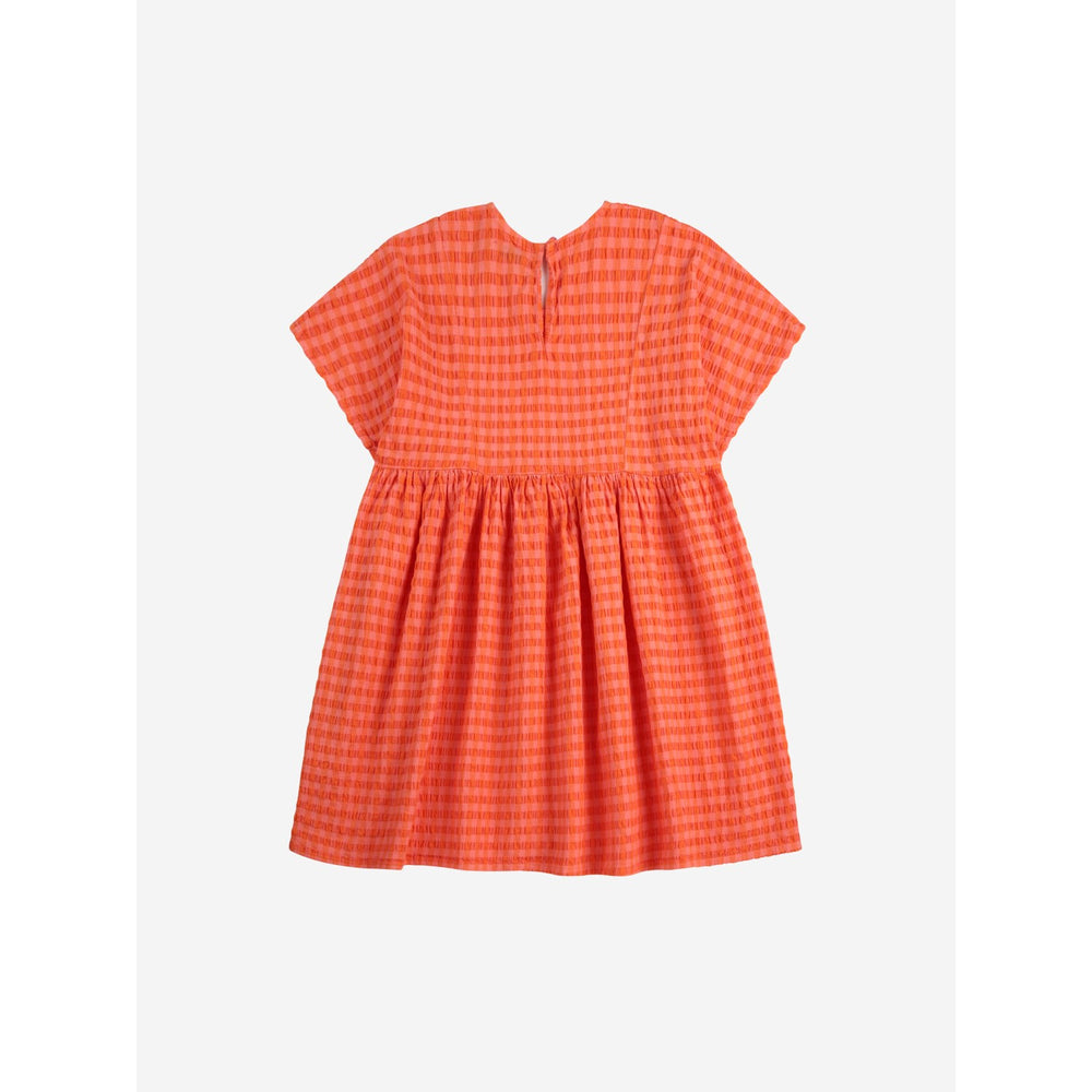 Køb Bobo Choses Fuchsia Vichy Woven Kjole