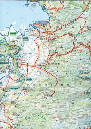 ÖSTERREICH Radkarten  MOSTVIERTELMARIAZELLER L. 101