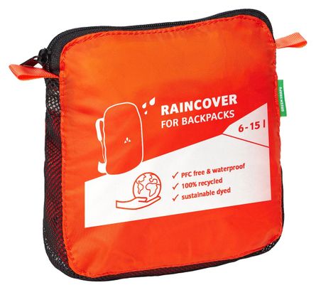 Housse de Pluie Vaude pour Sac à Dos de 15-30L Orange