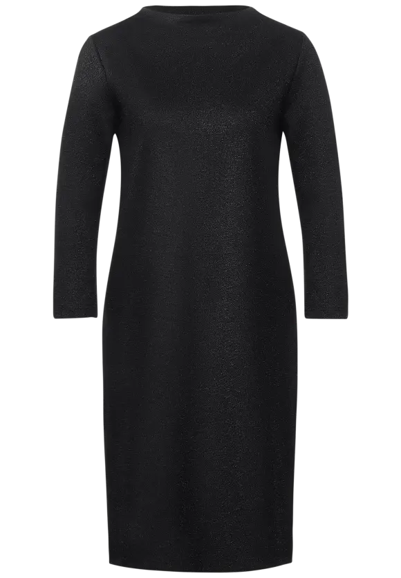 Partykleid mit Stehkragen - Black
