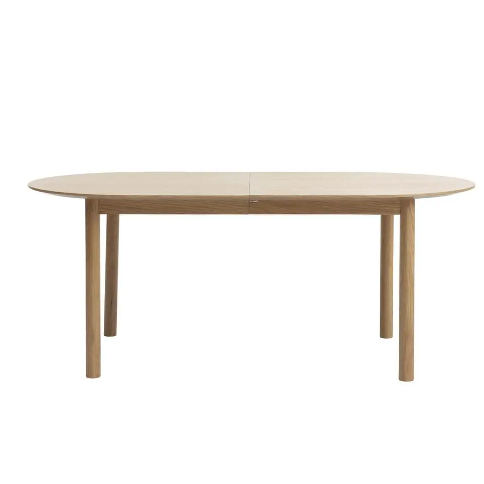 Eettafel Ovaal - Naturel Eikenhout - 280x100x75cm - Gallina
