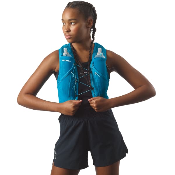 Sac trail SALOMON ACTIVE SKIN 12 SET BLUE DANUBE/BLUE CURACAO