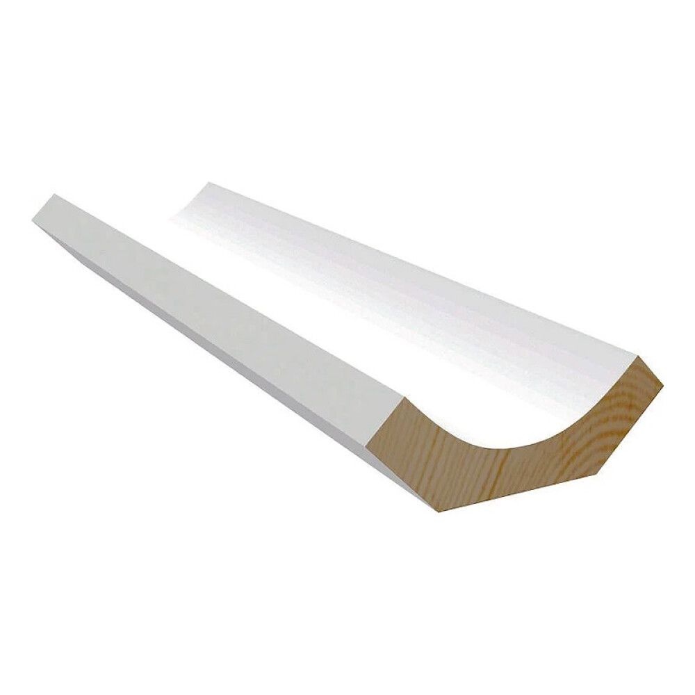 HULKIL MOELVEN 21X70X4400 FURU HVIT