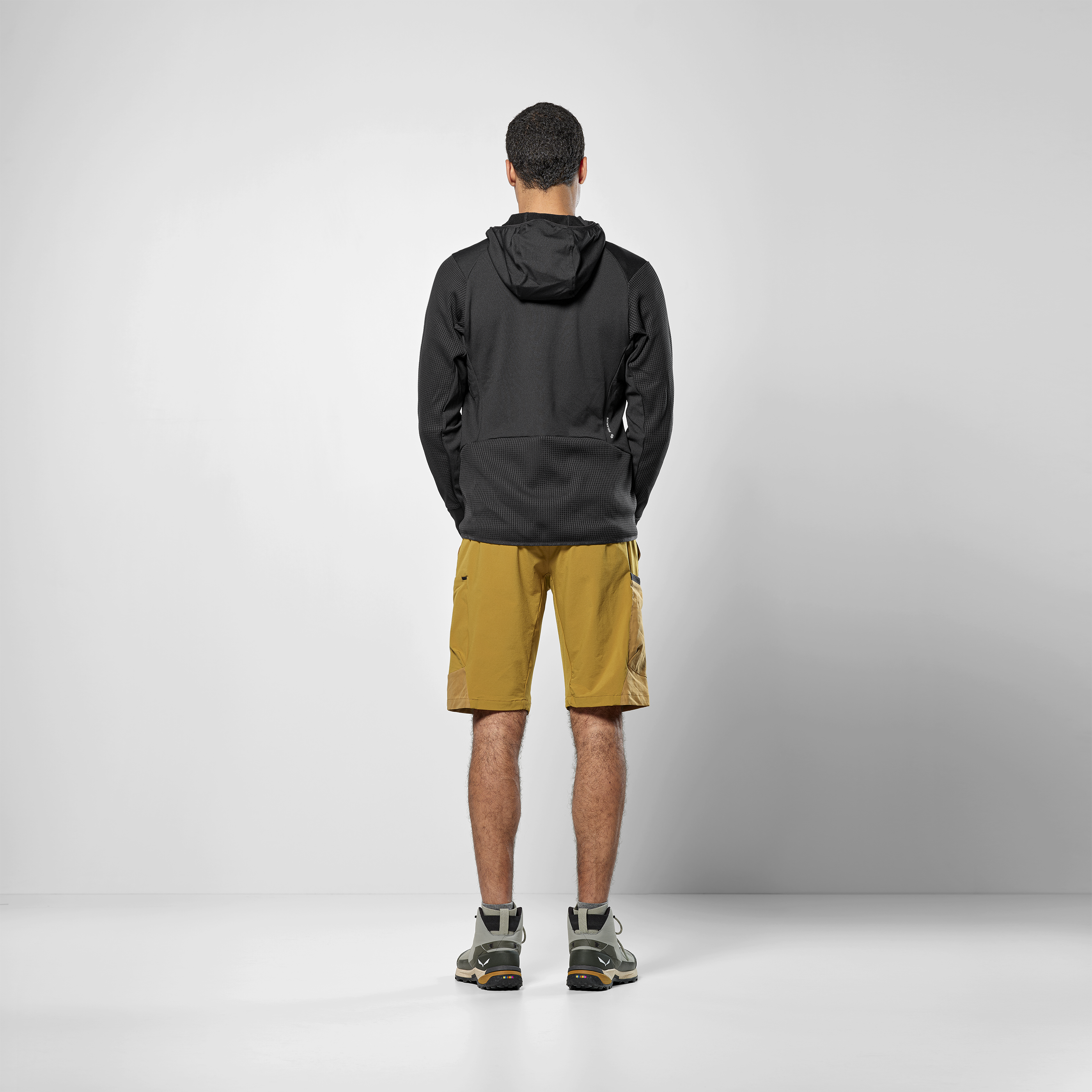 Puez Waffle Hybrid Polarlite Kapuzenjacke Herren