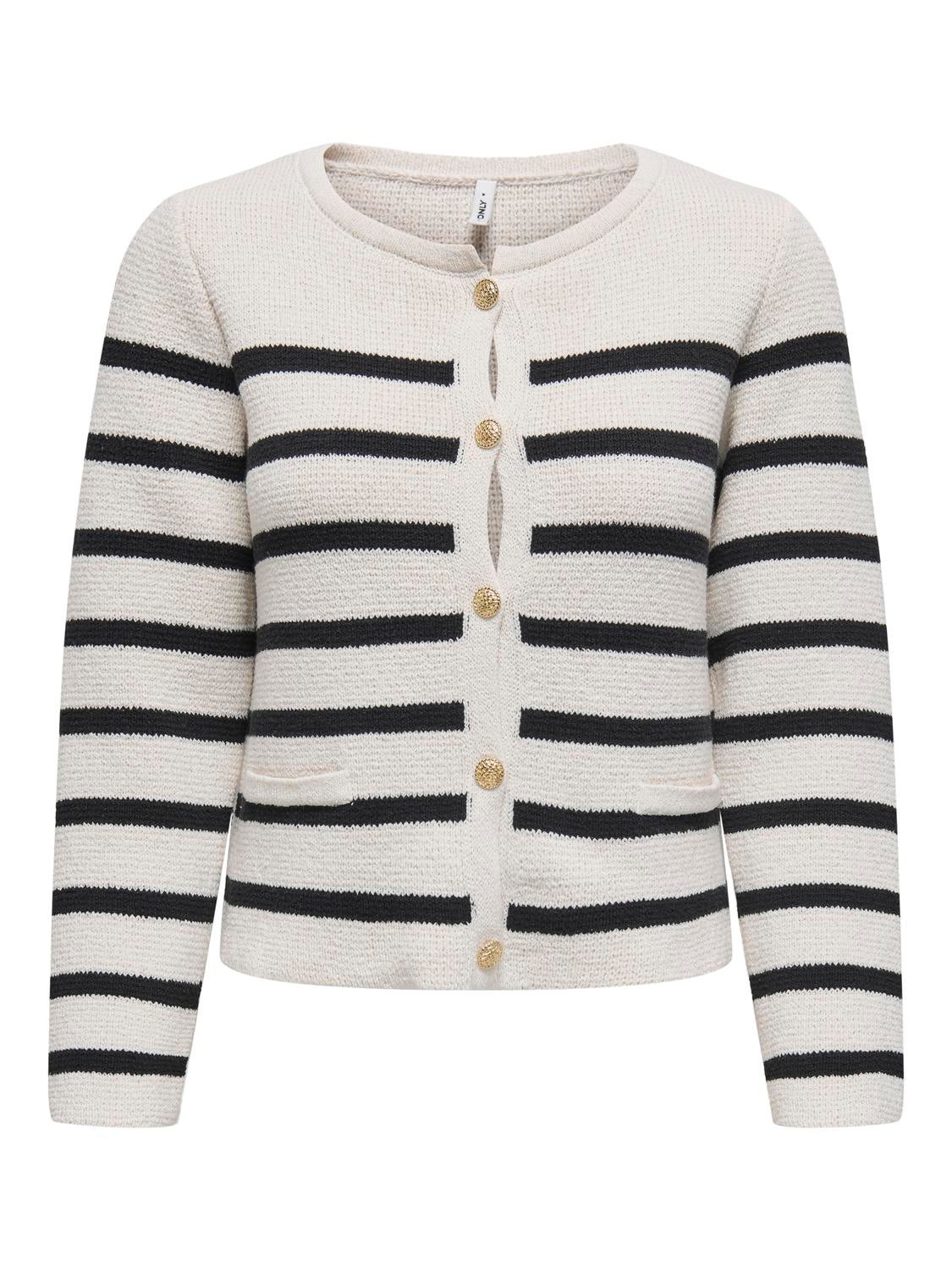 ONLLAURA Strickjacke Cloud Dancer