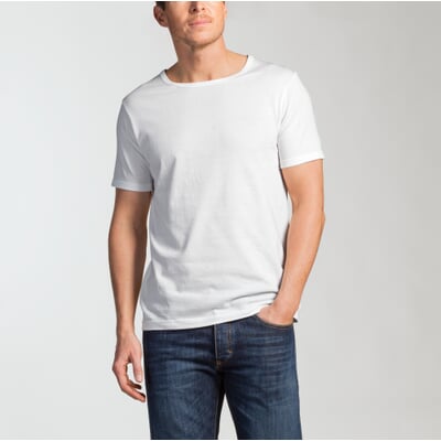 T-Shirt 1950, Weiß