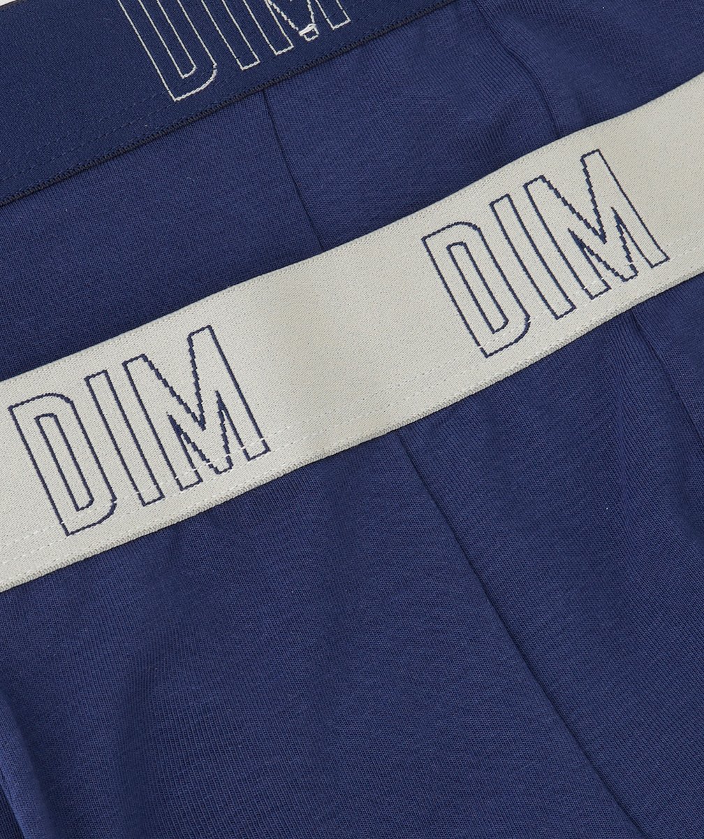 DIMLOT DE 2 BOXERS GARÇON SKIN CARE BLEU MARINE