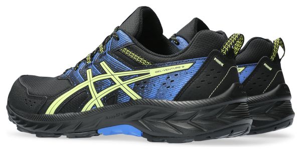 Chaussures de Trail Asics Gel-Venture 9 Noir Jaune Homme