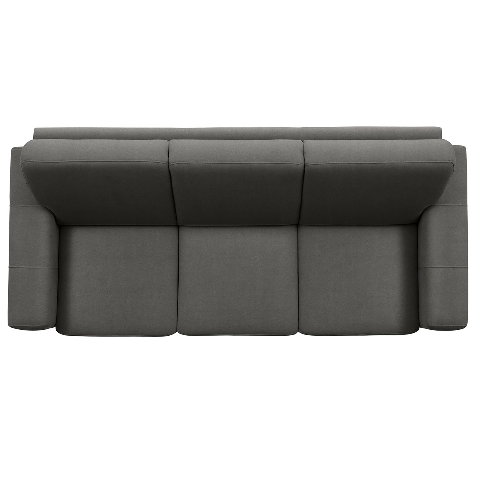 polsterpower 3-Sitzer-Sofa - Holiday steel - Basismodell