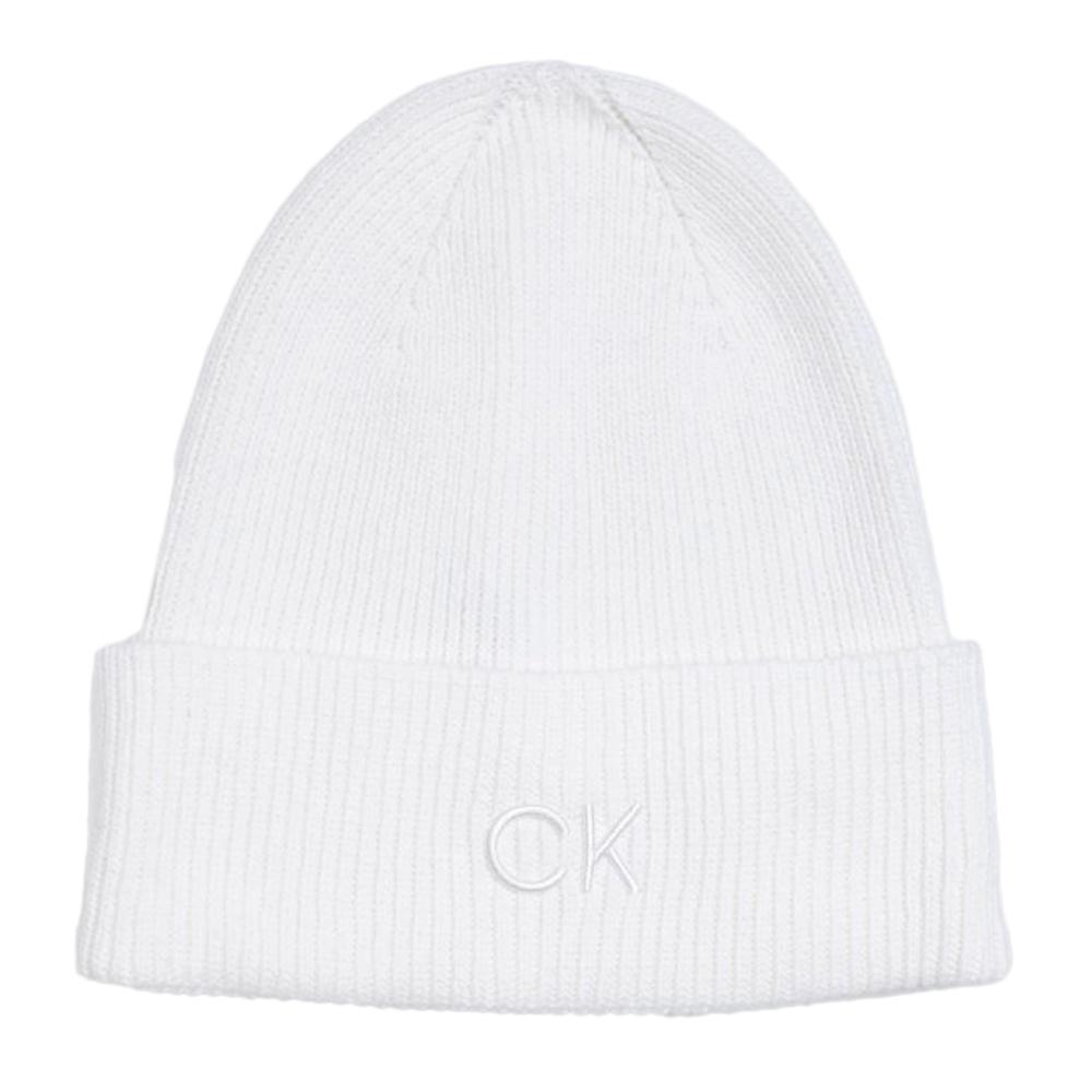 Calvin Klein Jeans Bonnet Blanc Femme Calvin Klein Jeans Fine